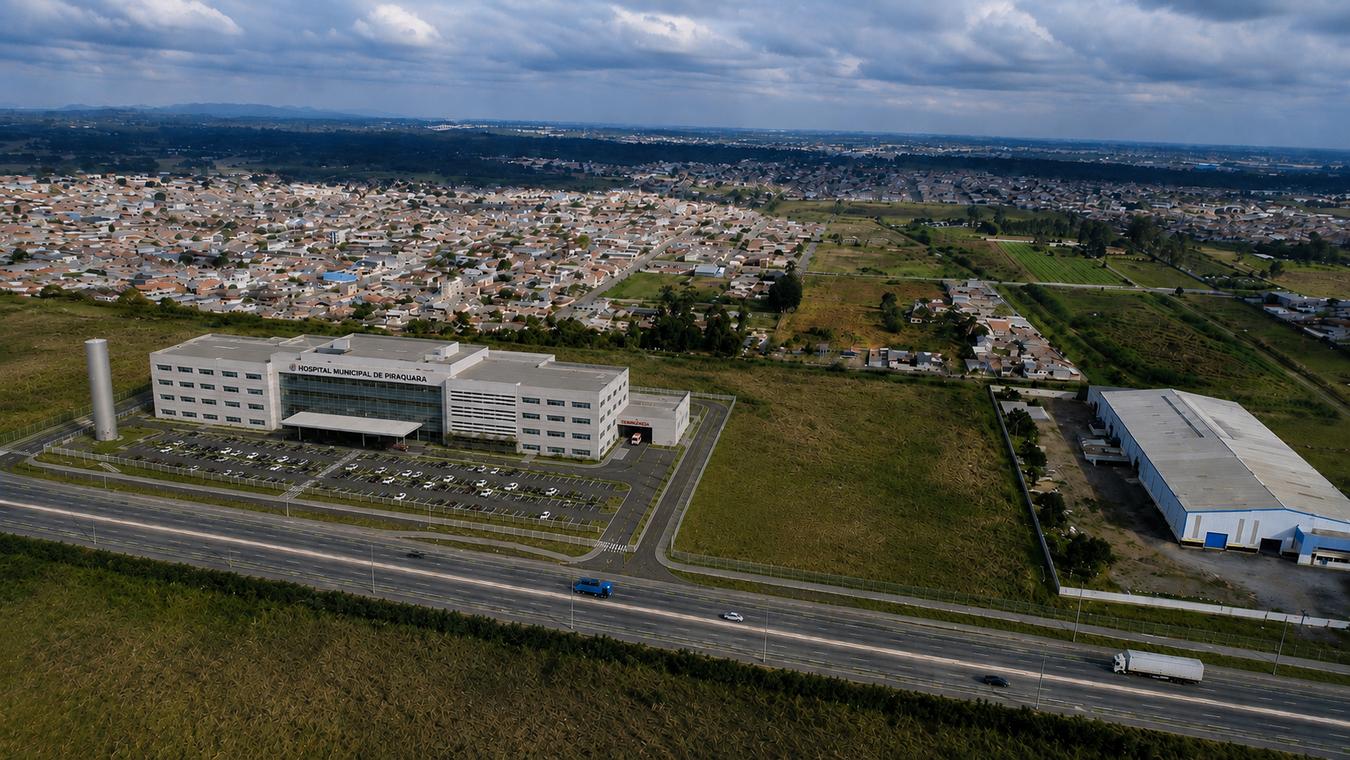 Prefeitura de Piraquara anuncia área para futuro Hospital Municipal e inicia novas etapas do projeto