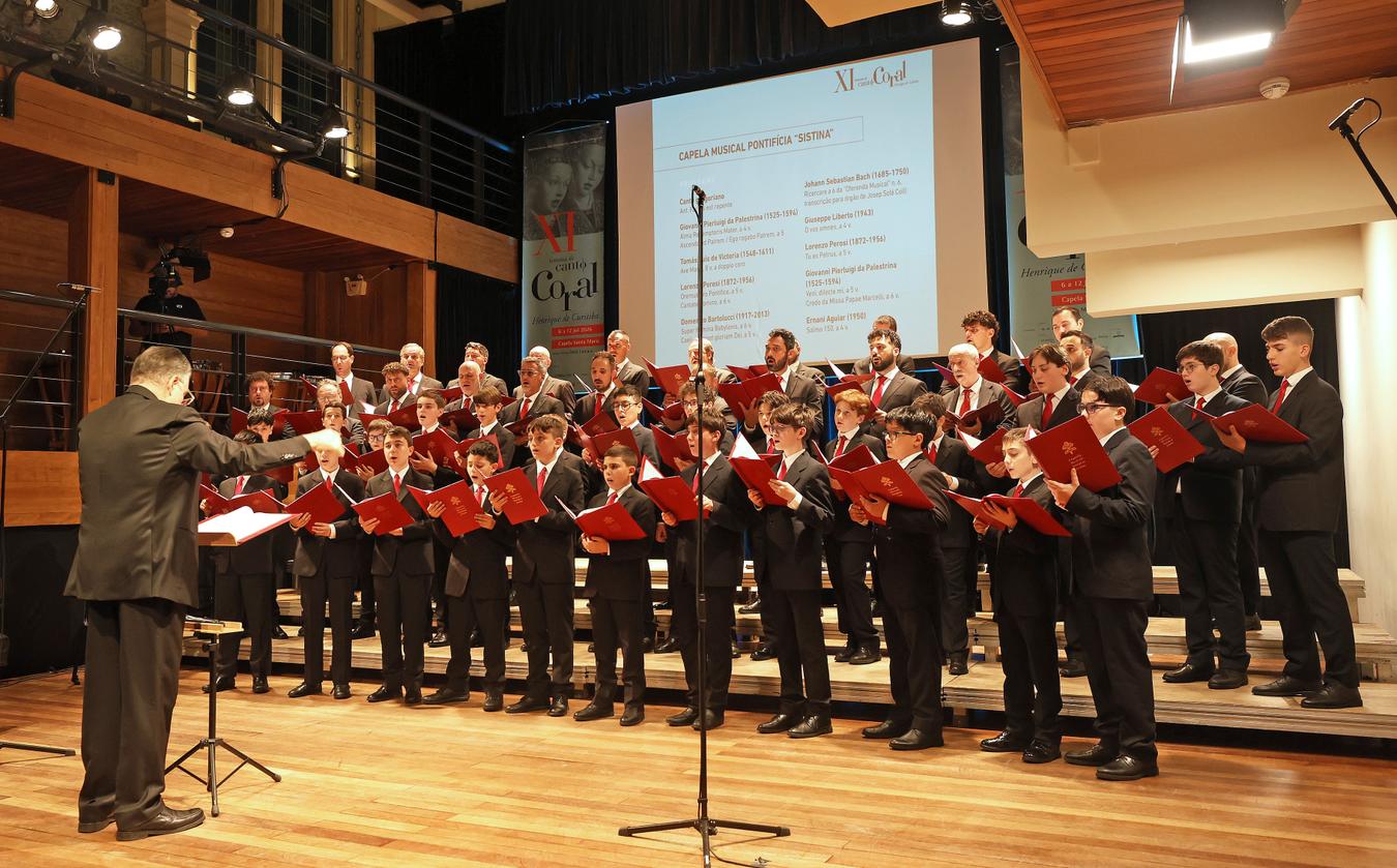 Coro da Capela Sistina abre Semana de Canto Coral; programação vai até domingo