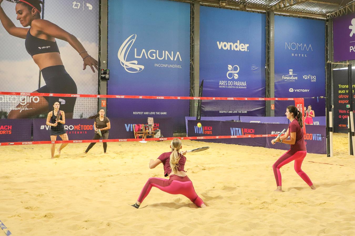 Curitiba recebe torneio internacional e treinos gratuitos de beach tennis