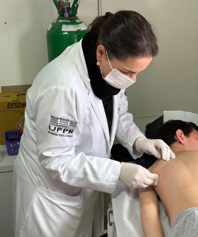 Mutirão de Dermatologia Pediátrica atende crianças da rede municipal de Piraquara