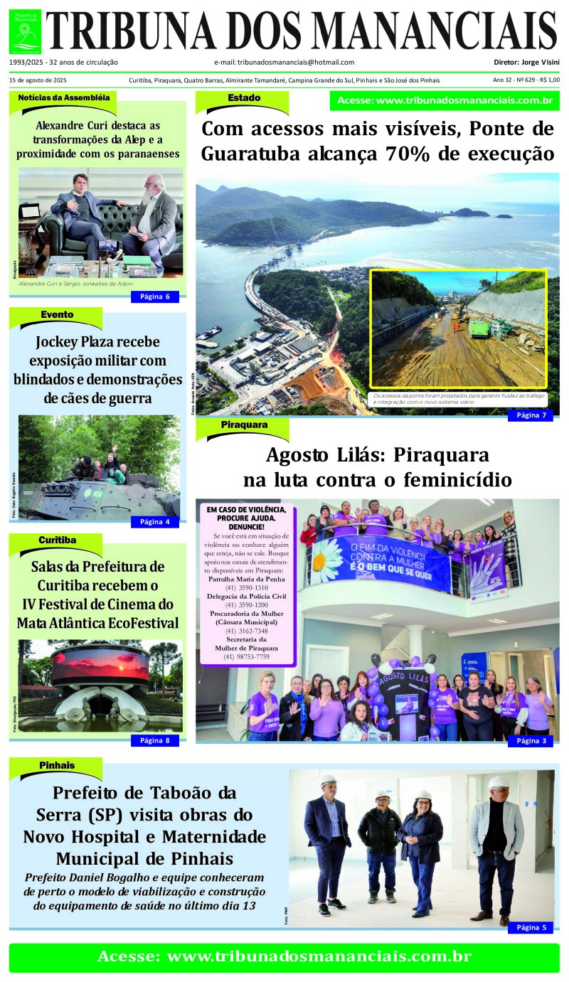 Edição de 15 de agosto de 2025